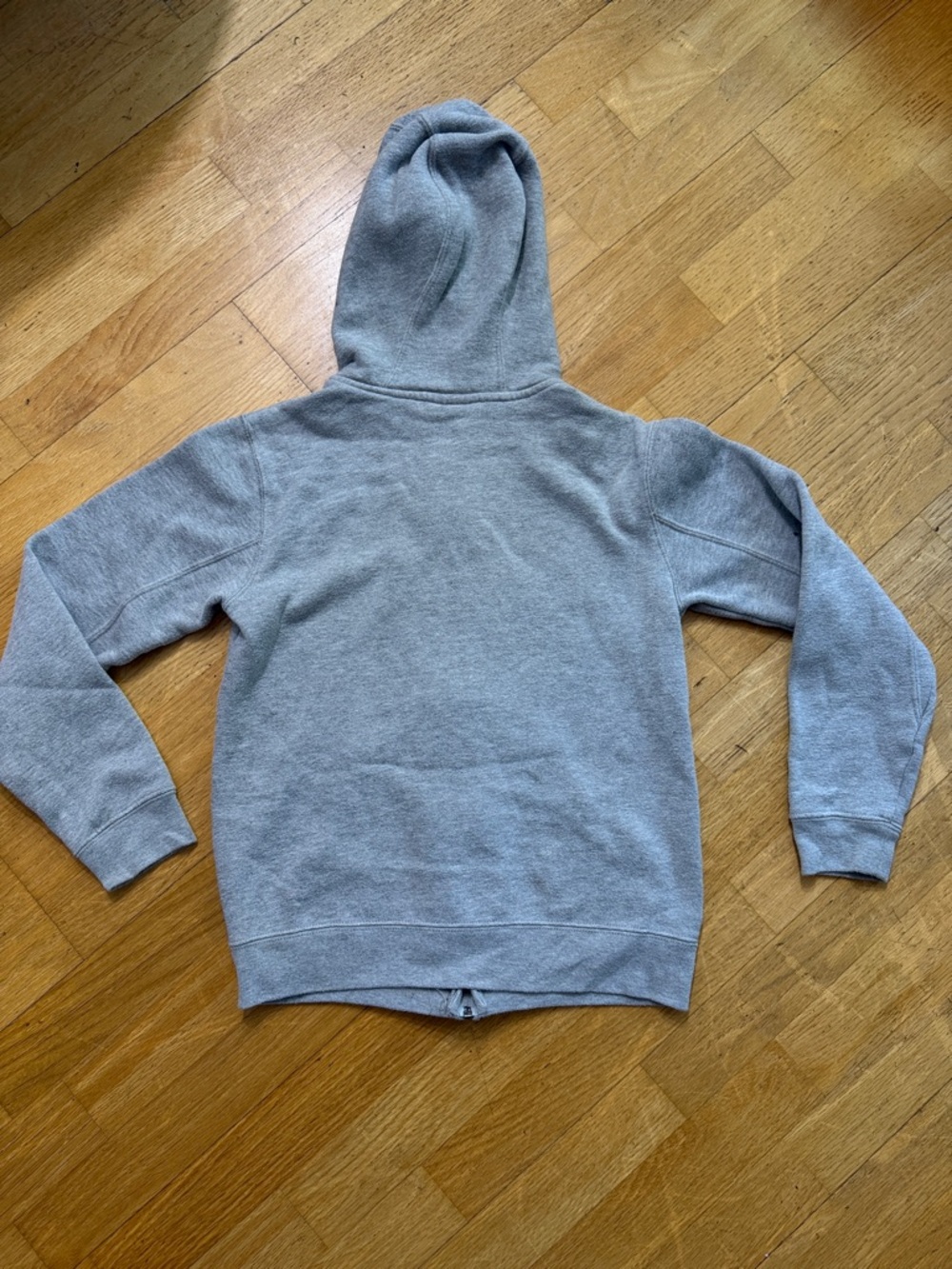 Youth Gray Dodgers Terrycloth-Lined Zip-up Hoodie - Picture 5 of 5